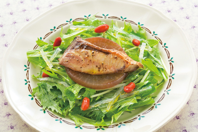 レシピ ぶりと大根のグリル 赤ワインヴィネグレットのサラダ仕立て 東京ガス ウチコト