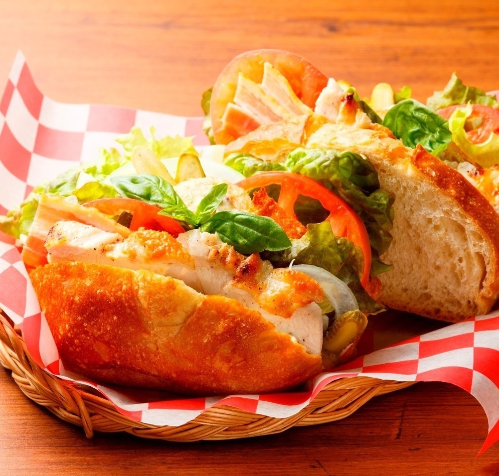 レシピ 野菜たっぷり グリルチキンサンド 東京ガス ウチコト