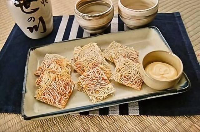 レシピ おつまみアレンジ たたみ鰯のチーズせんべい 東京ガス ウチコト
