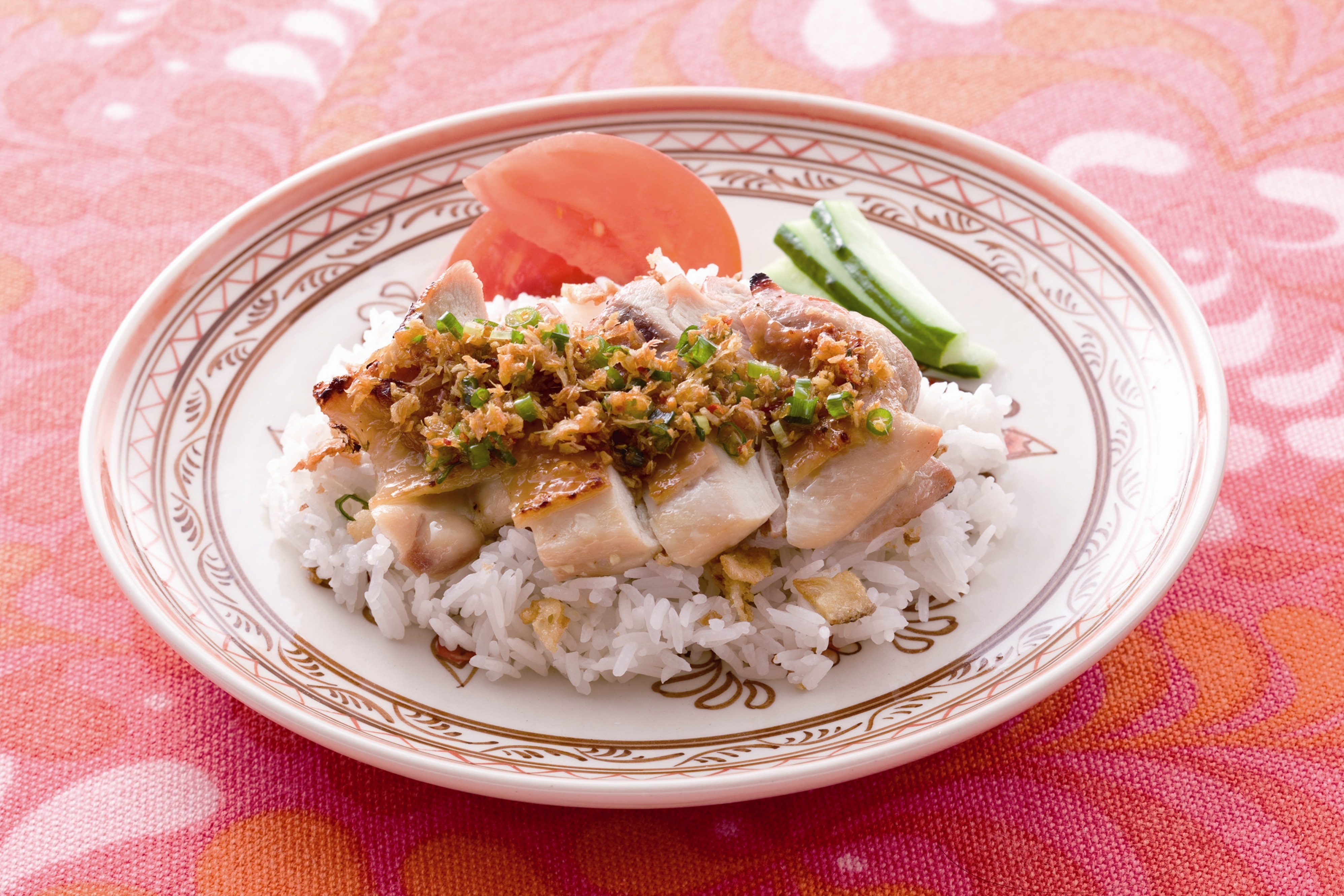 【レシピ】グリルで「ジャスミンライスの香味チキンのせ」 東京ガス ウチコト