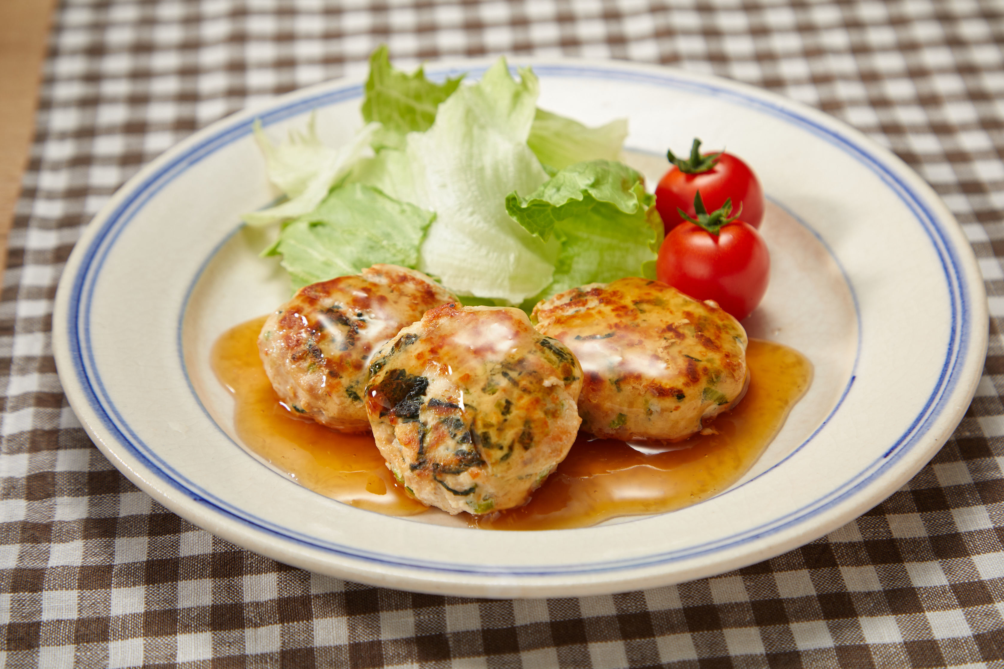 レシピ 小松菜たっぷり和風チキンハンバーグ 東京ガス ウチコト