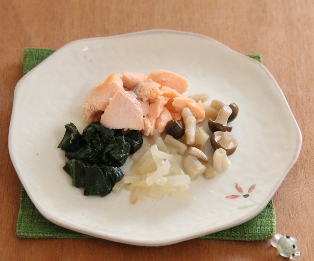 取り分け離乳食レシピ グリルサーモン 柚ソース添え 東京ガス ウチコト