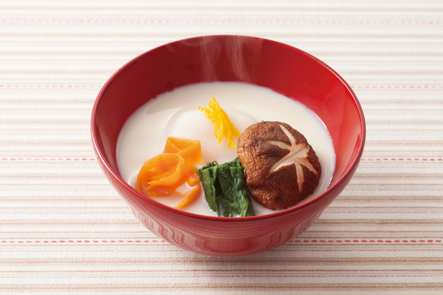 豆乳仕立ての福寄せ雑煮