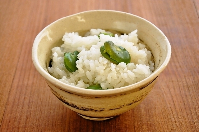 そら豆ご飯