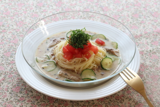 「冷や汁カッペリーニ」