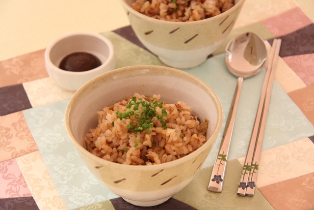 キムチの炊き込みご飯