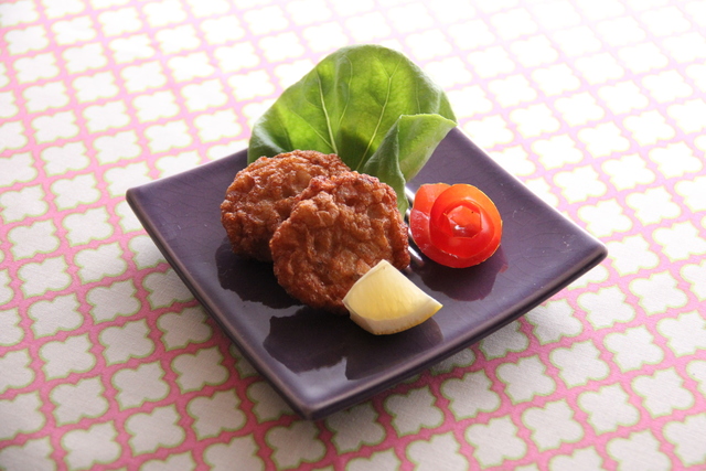 タイ風根菜のさつま揚げ