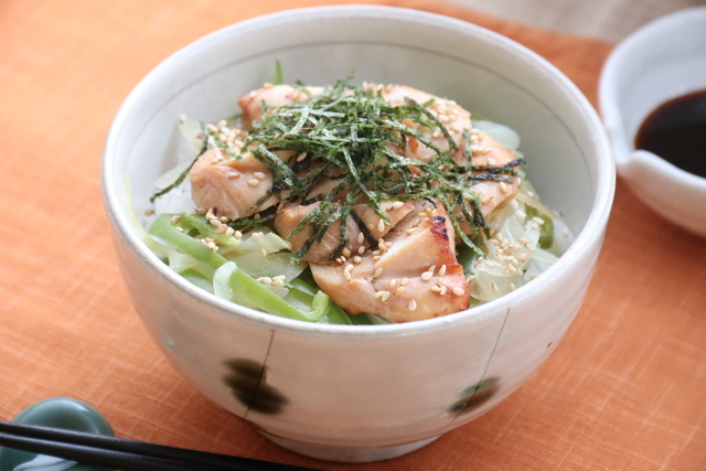 ヘルシー鶏ささみ丼