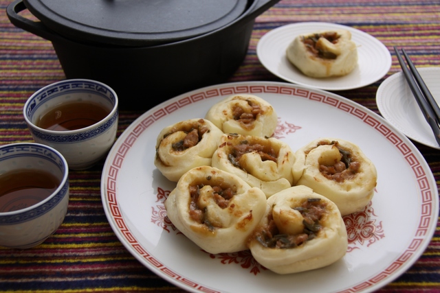 中華蒸し焼きまんじゅう