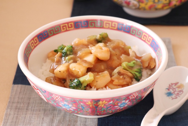 海鮮あんかけご飯