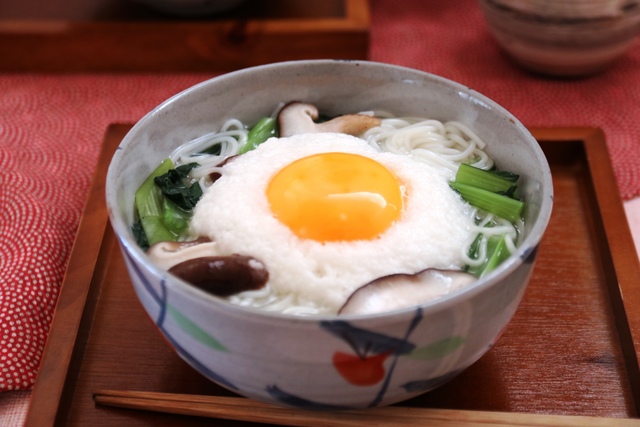 とろろにゅうめん