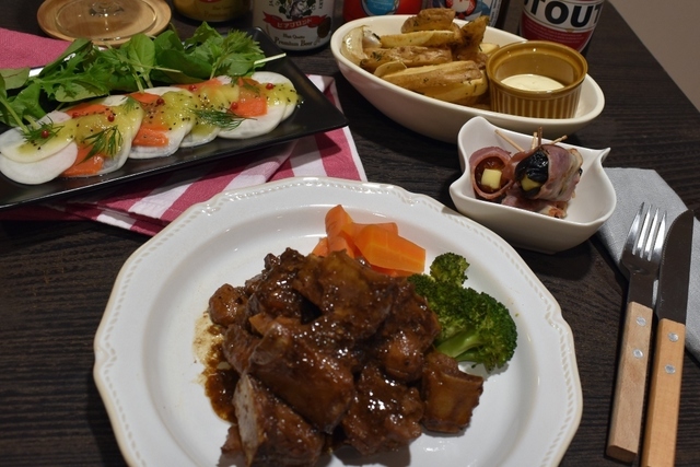調理実習で作った料理4つ