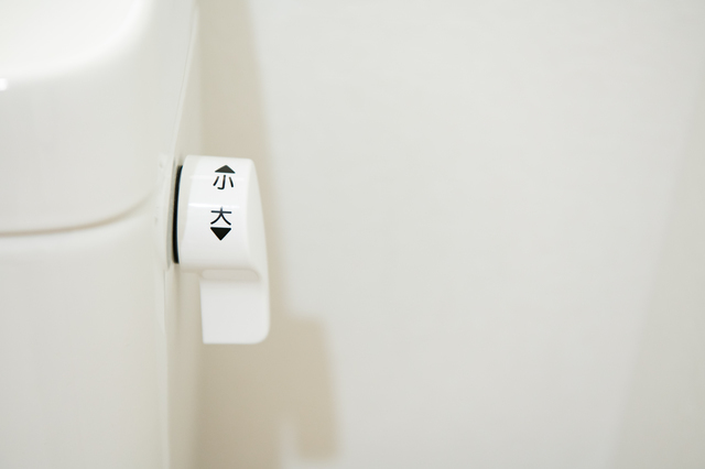 トイレのレバー
