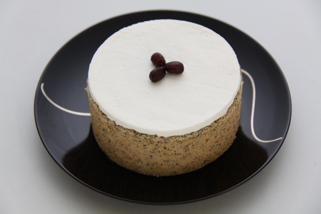 ほうじ茶のミルキーケーキ