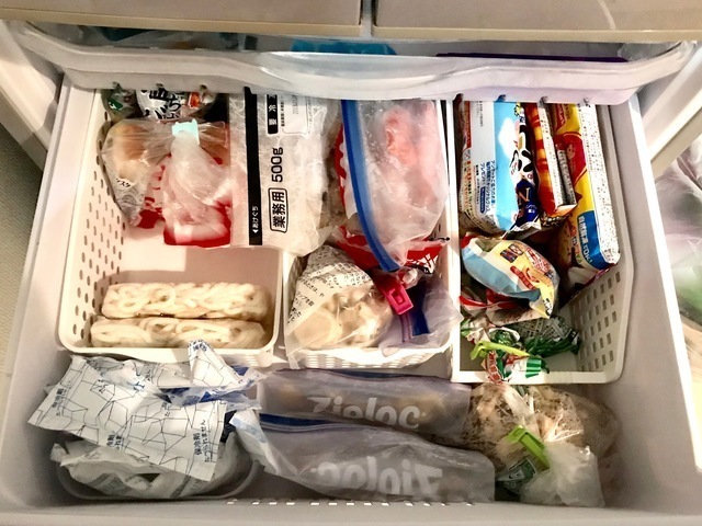 冷凍庫の収納方法