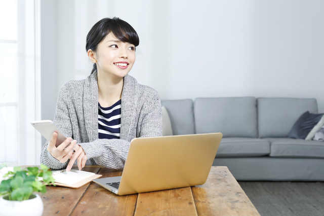 在宅勤務のイメージ