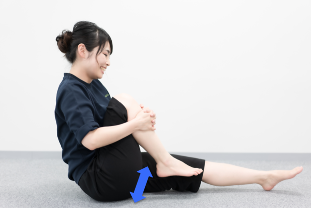 お尻のストレッチ 2