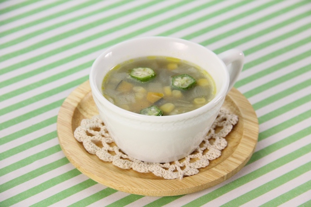 具だくさん雑穀スープ
