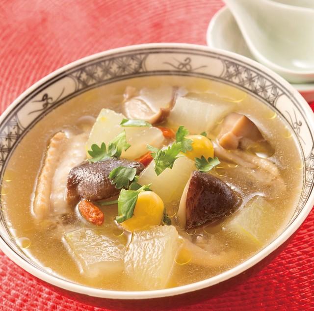 サムゲタン風スープ