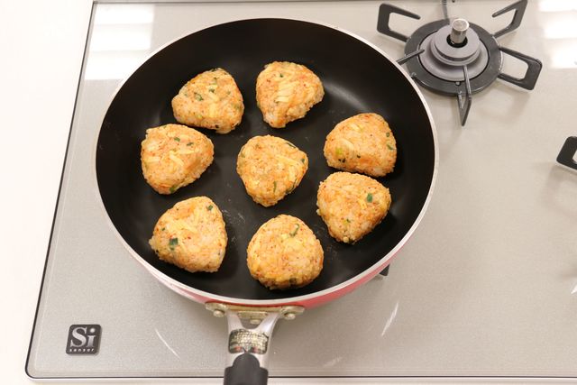 フライパンで焼く