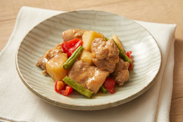 鶏肉と長いものさっぱり煮