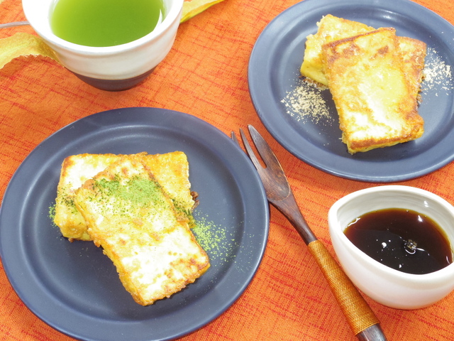 高野豆腐のフレンチトースト風