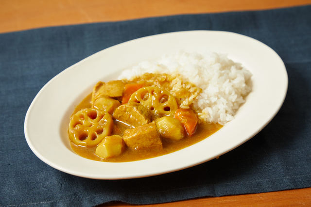 具だくさん根菜カレー