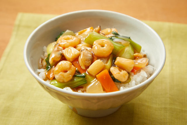 海鮮あんかけ丼