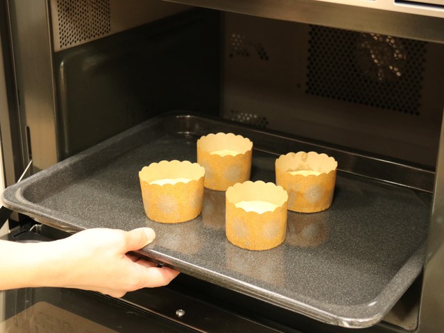 オーブンで焼く