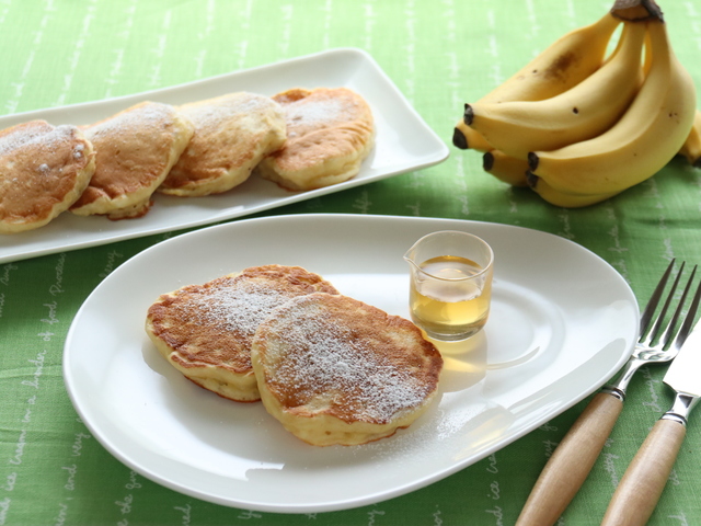 バナナヨーグルトパンケーキ