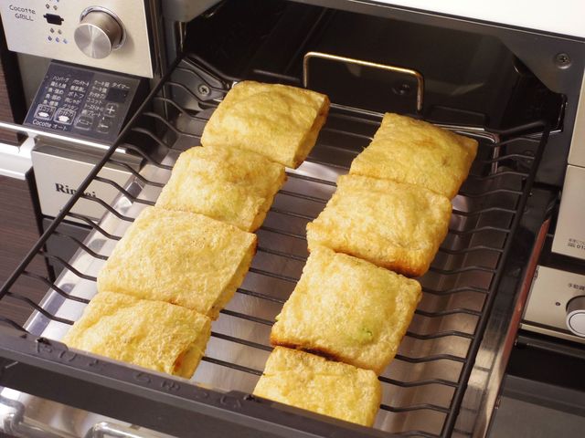 グリルで焼く