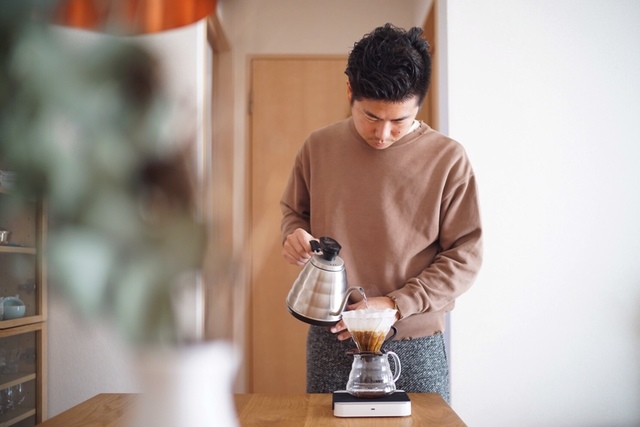 ドリップコーヒーを入れる