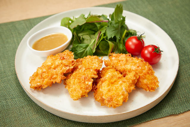 ベイクドコーンフレークチキンのレシピ