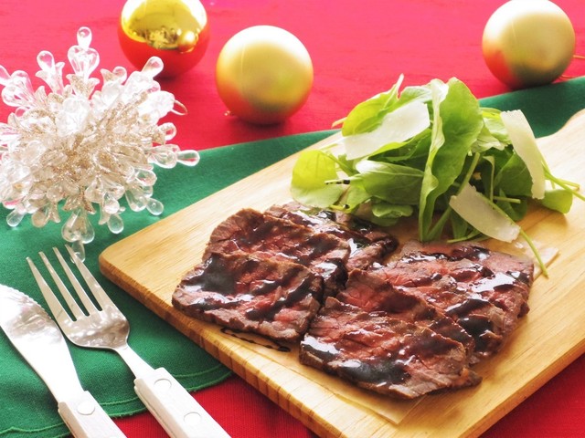 牛肉のタリアータ