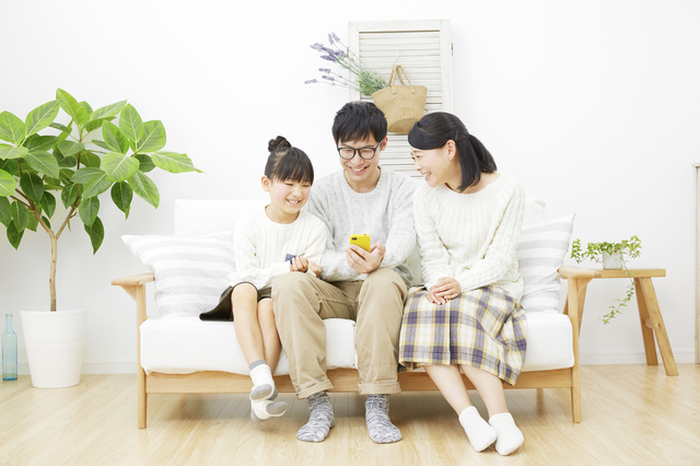 家族団らん
