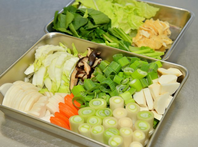 野菜の準備