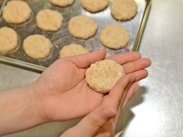 12等分にして形を整える