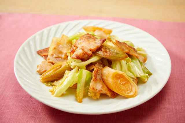 春キャベツの回鍋肉風