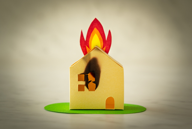 火事のイメージイラスト