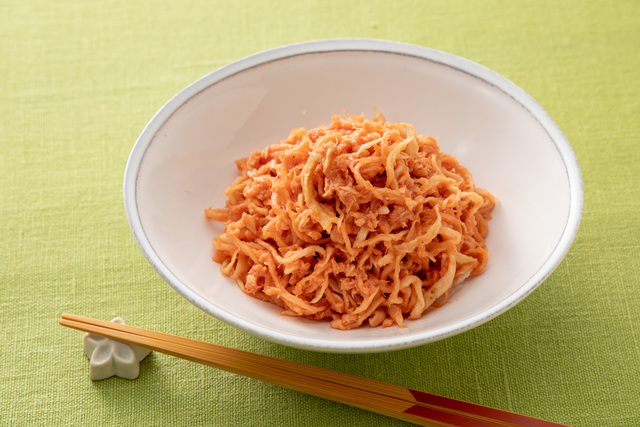災害時にも手軽に作れる「イタリアン切り干しサラダ」