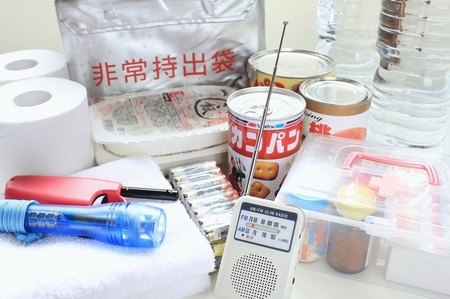 非常用持ち出し袋の中身