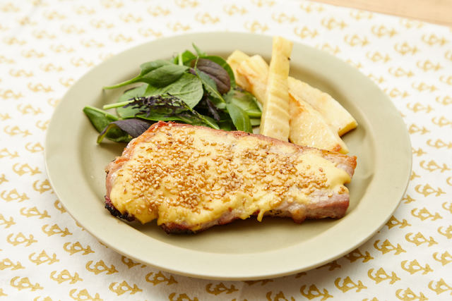 豚肉のセサミマヨグリル