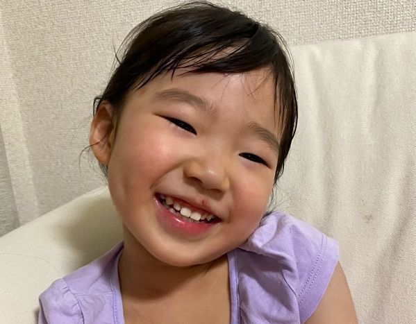 みいみを試してくれた、こころちゃん(4歳)