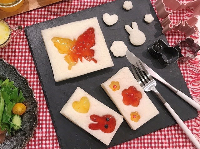 カラフルスタンプサンド