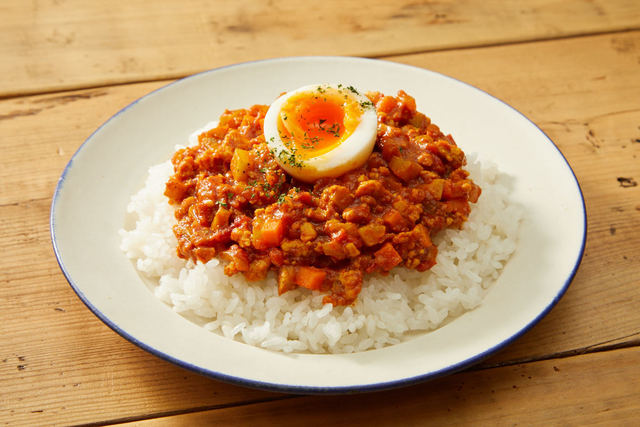根菜たっぷりドライカレー