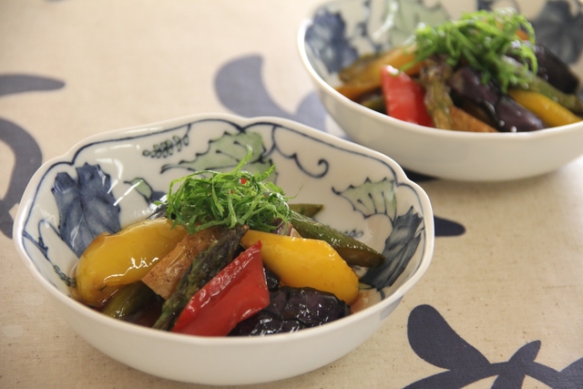 揚げ野菜の和風マリネ
