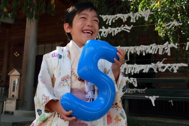 5歳のお祝い