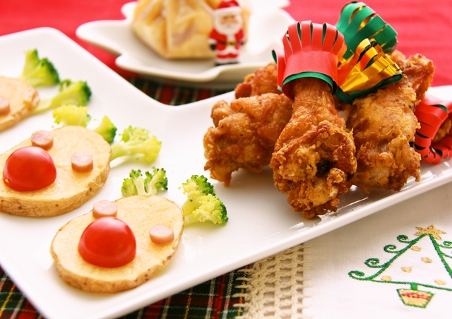 クリスマスフライドチキン&トナカイポテト