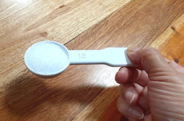 大さじ1杯分のクエン酸