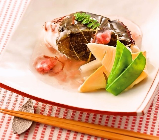 鯛の桜香焼き